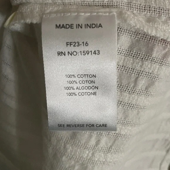 FRNCH Women’s White Romantic Blouse Size Small - Picture 5 of 5